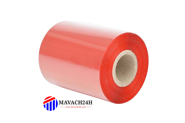 Wax Printing Ink Size 80mmx300m Red