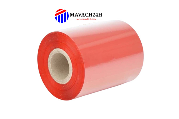 Wax/Resin Printing Ink Size 80mmx300m Red