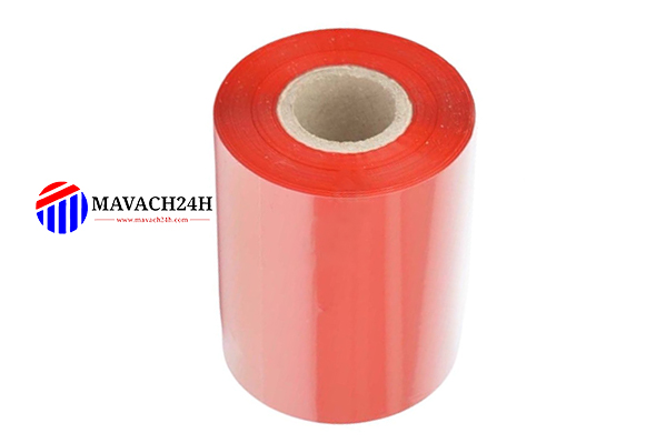 Wax Printing Ink Size 80mmx300m Red