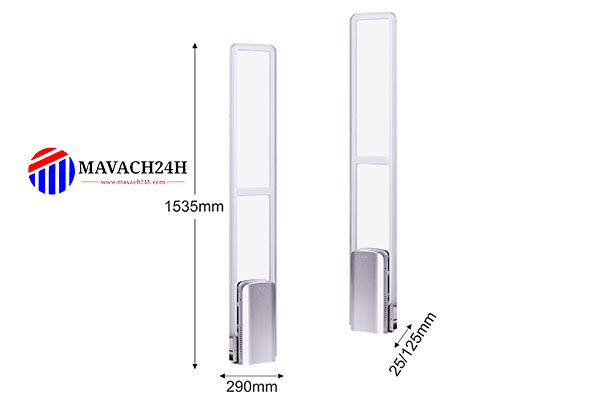 AM Foxcom Series 7XX / AMS-6089 Security Magnetic Gate (Dual Antena)