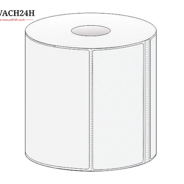 Giấy In Mã Vạch 4x3in