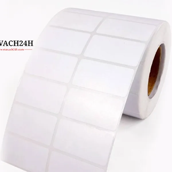 Giấy In Mã Vạch 50x25mm (2c)