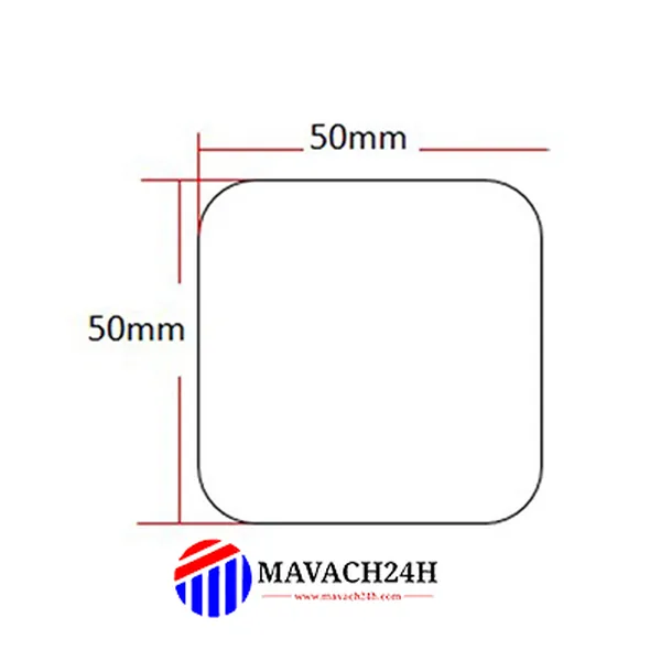 Giấy In Mã Vạch 50x50mm
