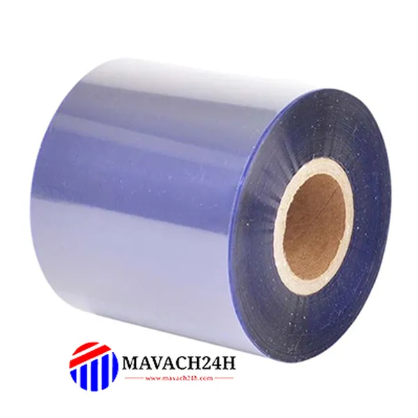 Mực In Wax/Resin Khổ 60mmx300m Màu Xanh Dương