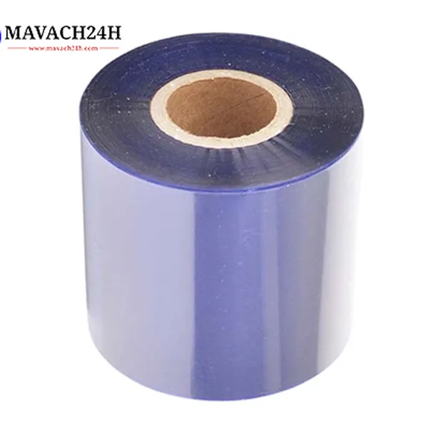 Mực In Wax/Resin Khổ 60mmx300m Màu Xanh Dương