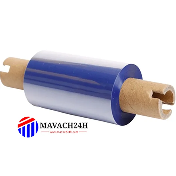 Mực In Wax/Resin Khổ 60mmx75m Màu Xanh Dương