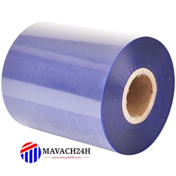 Mực In Wax/Resin Khổ 80mmx300m Màu Xanh Dương