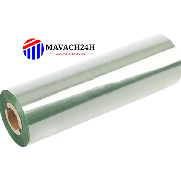 Mực In Wax Khổ 110mmx75m Màu Xanh Lá