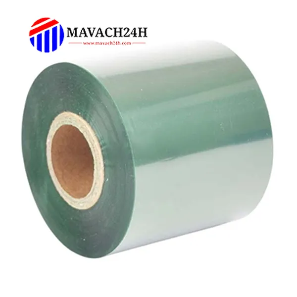 Mực In Wax Khổ 60mmx300m Màu Xanh Lá