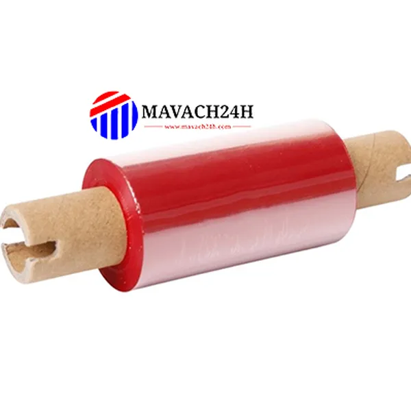 Mực In Wax Khổ 60mmx75m Màu Đỏ