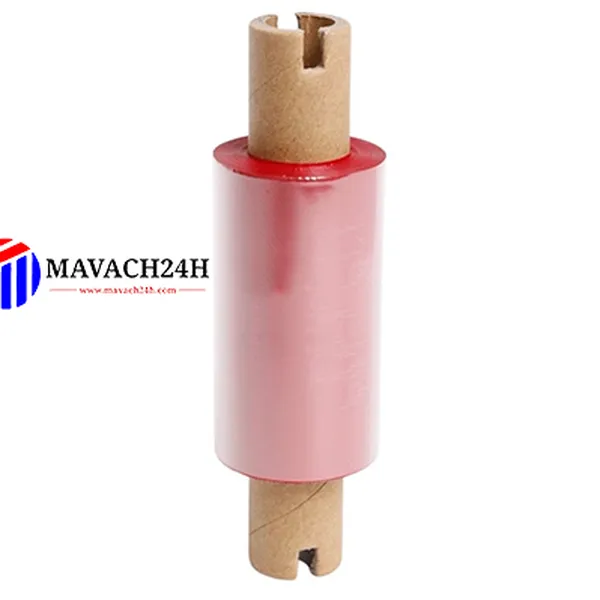 Mực In Wax Khổ 60mmx75m Màu Đỏ