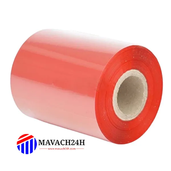 Mực In Wax Khổ 80mmx300m Màu Đỏ