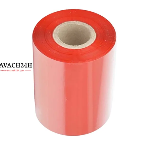 Mực In Wax Khổ 80mmx300m Màu Đỏ