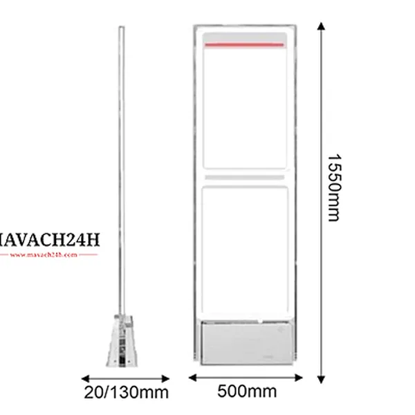 Cổng Từ An Ninh AM Foxcom Series 9XX/AMS09HW (Dual Antena)