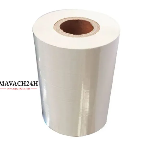 Mực In Resin Khổ 110mmx300m Màu Trắng