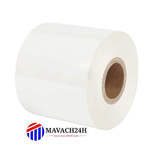Mực In Resin Khổ 60mmx300m Màu Trắng