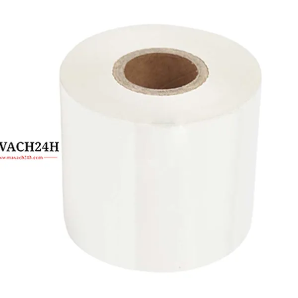 Mực In Resin Khổ 60mmx300m Màu Trắng