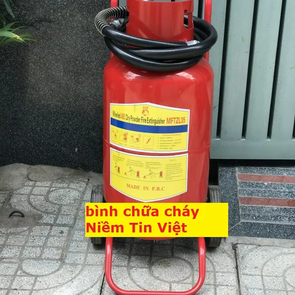 Bình Chữa Cháy Bột 35KG ABC MFTZL35