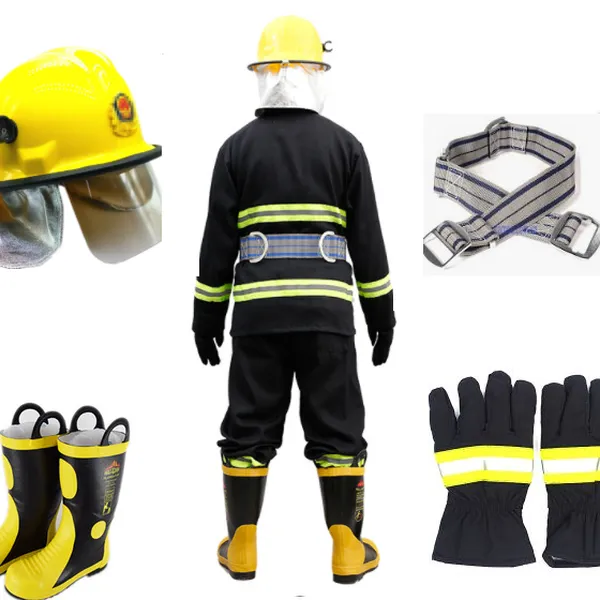 Bộ Quần Áo Pccc 5 Món Xanh Đen Theo Thông Tư 56