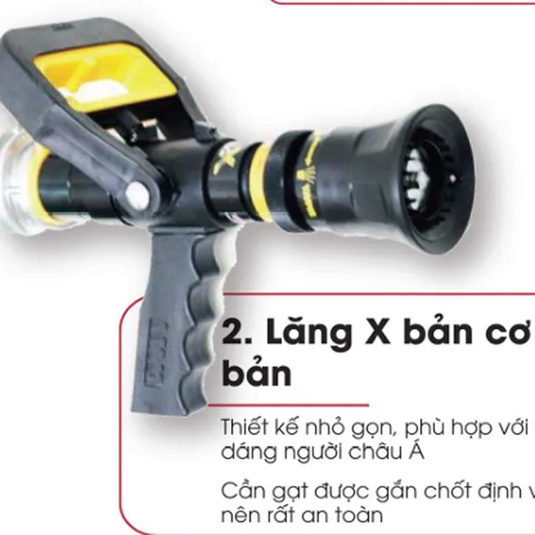 Lăng Phun Chữa Cháy X Đa Năng DN65 Tomoken 04-XN-65A