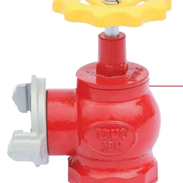 Van Góc Chữa Cháy Bằng Gang DN50 Tomoken 33-FCD-5090A