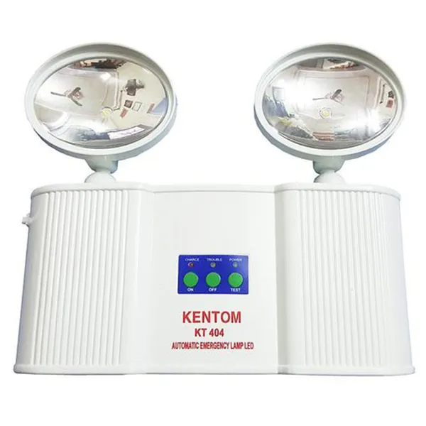 Đèn Sạc Khẩn Cấp 2 Bóng Led 3W KT 404 KENTOM