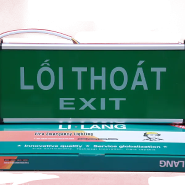 Đèn Exit Thoát Hiểm Lilang 1 Mặt