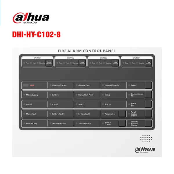 Tủ Báo Cháy Thường 8 Kênh DAHUA-WISUALARM DHI-HY-C102-8
