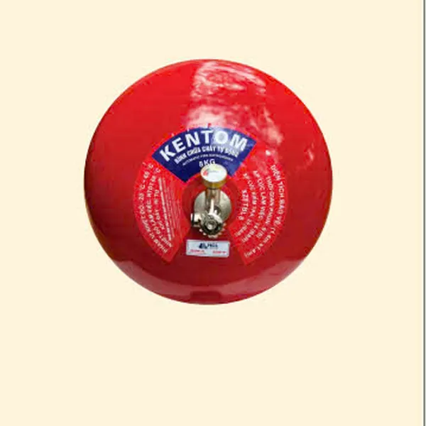 Bình Cầu Chữa Cháy Tự Động Bột 8kg XZFTBL8 Kentom Có Kiểm Định