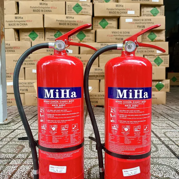 Bình Chữa Cháy Bột ABC 4Kg Miha