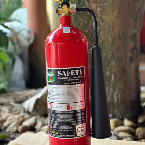 Bình Chữa Cháy SAFETY Khí CO2 3KG Có Kiểm Định