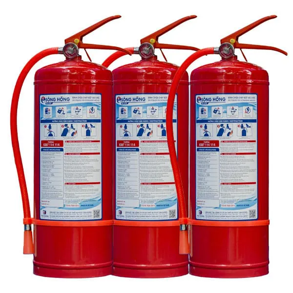 Bình Chữa Cháy Bột ABC Sông Hồng 8Kg SH.AP8