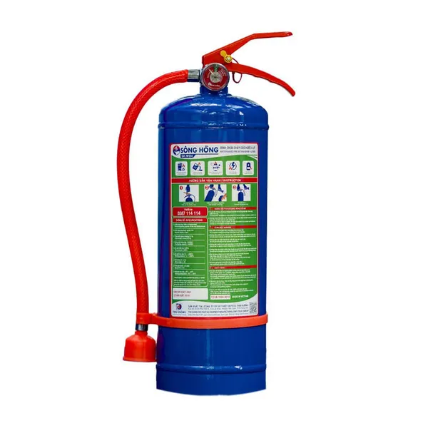 Bình Chữa Cháy Pin Xe Điện Gốc Nước Sông Hồng 6 Lít SH.WB6