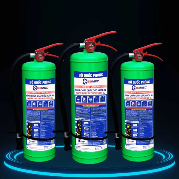 Bình Chữa Cháy Gốc Nước Pin Xe Điện 6 Lít 83MEC - BQP