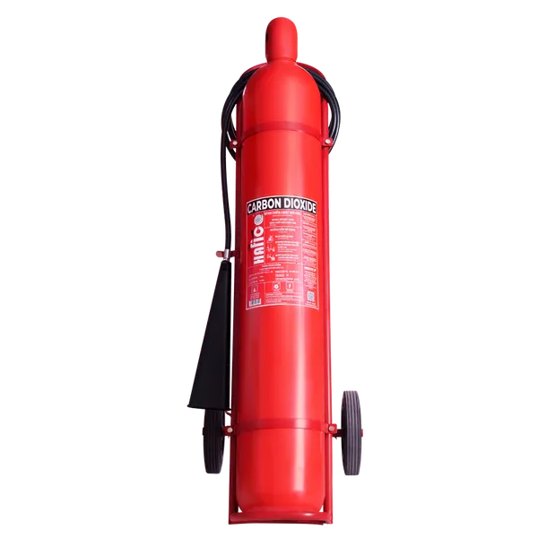 Bình Chữa Cháy Xe Đẩy Khí Hafico CO2 25Kg HFC25M