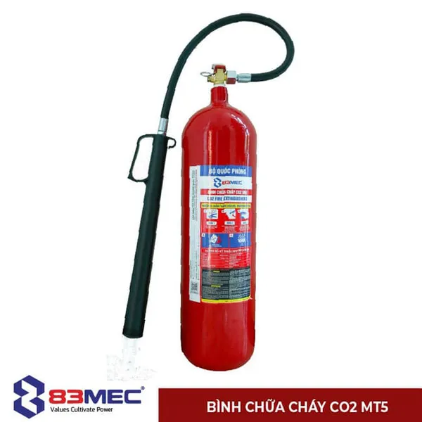 Bình Chữa Cháy 83MEC - BQP Khí CO2 MT5 5Kg
