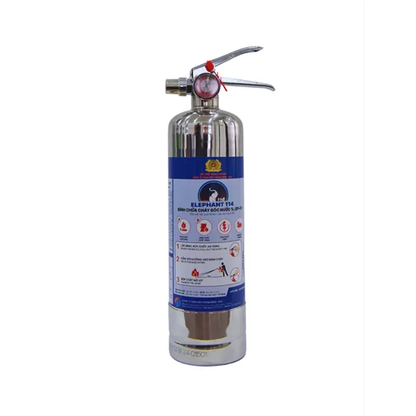 Bình Chữa Cháy Pin Xe Điện 1 Lít Vỏ Inox Elephant 114