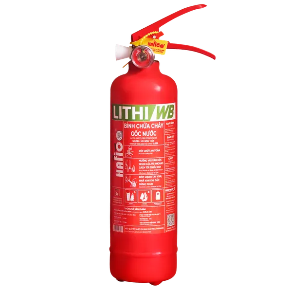 Bình Chữa Cháy Đa Năng Gốc Nước 1Lít Hafico LITHI/WB HFLWB1