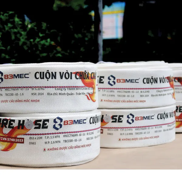 Cuộn Vòi Chữa Cháy DN65 Bộ Quốc Phòng Có Tem Kiểm Định