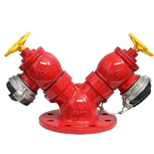 Đầu Trụ Chữa Cháy DN100 Shin Yi 2 vòi TFHA-0100-16-D2R