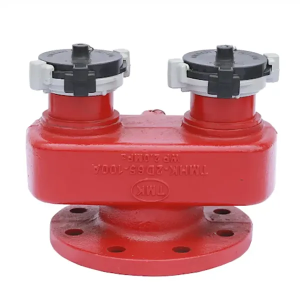 Họng Tiếp Nước 2 Cửa Tomoken TMHK-2DN65-100A