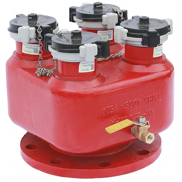 Họng Tiếp Nước 4 Cửa Tomoken TMHK-4DN65-150A