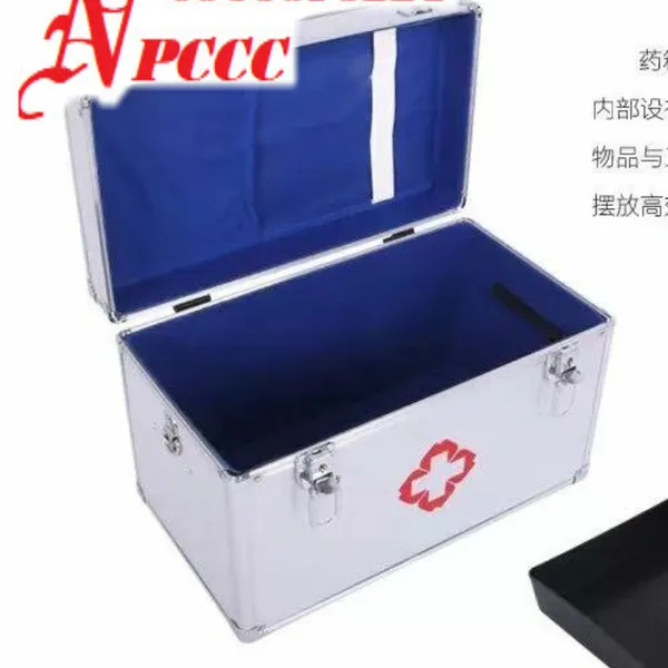 Hộp Cứu Thương Nhôm FIRST AID KIT Dùng Cho 40 Người