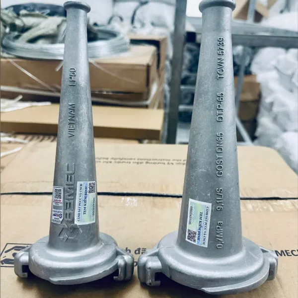 Lăng Phun Vòi Chữa Cháy DN65 Bộ Quốc Phòng