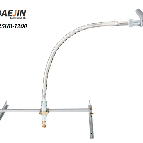 Ống Mềm Nối Đầu Phun Sprinkler Loại Tiêu Chuẩn DAEJIN DJ25UB DN20 Dài 1200mm