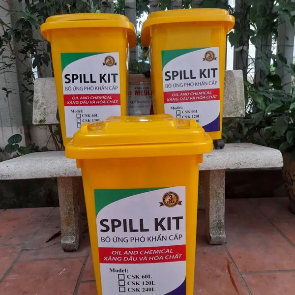 Bộ Ứng Cứu Tràn Dầu Hóa Chất Spill Kit 30 Lít 