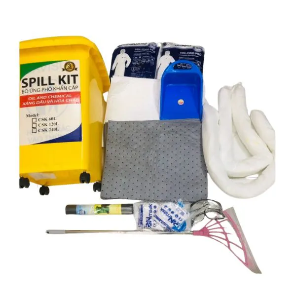 Bộ Ứng Cứu Tràn Dầu Hóa Chất Spill Kit 45 Lít
