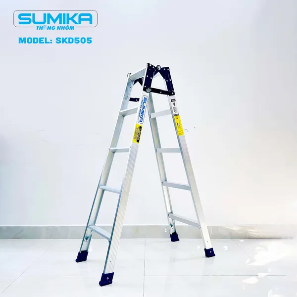 Thang Nhôm Rút Xếp Chữ A SUMIKA SKD505