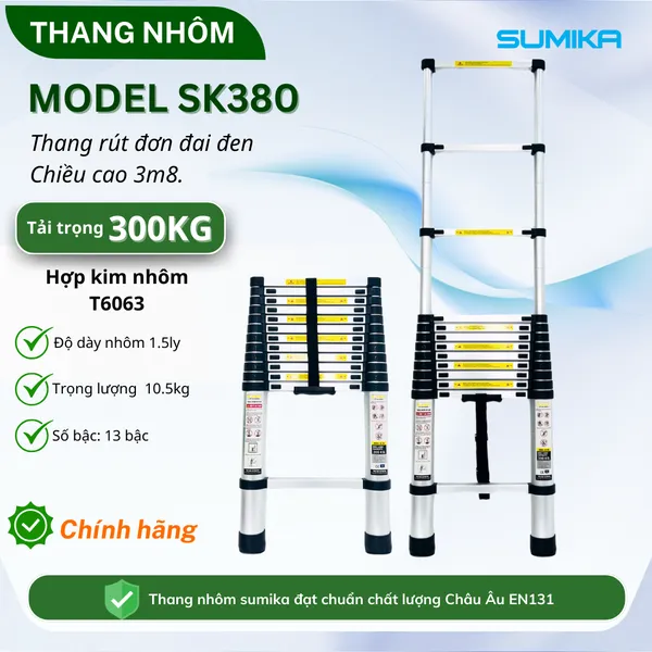 Thang Rút Nhôm SK380 Sumika