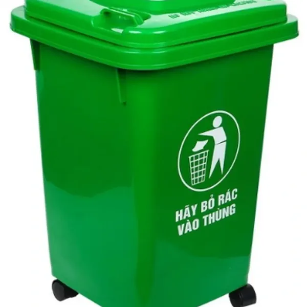 Thùng Rác Nhựa Công Cộng 60 Lít